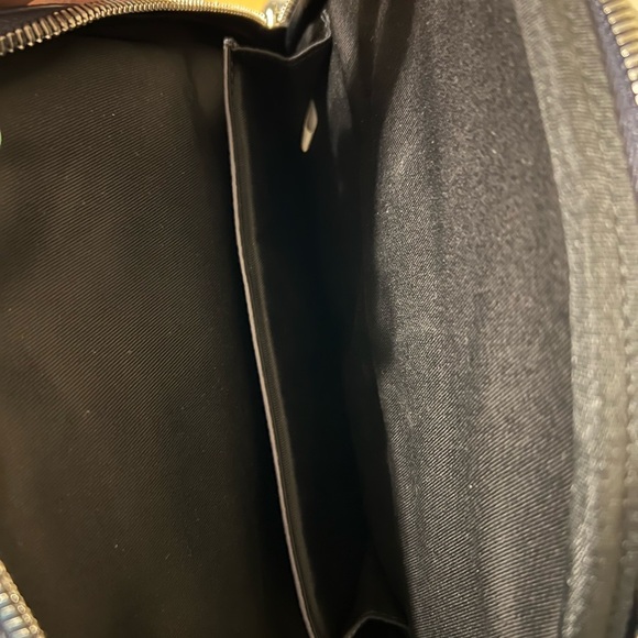 MCM Dark Blue/Camel Backpack - Picture 8 of 9